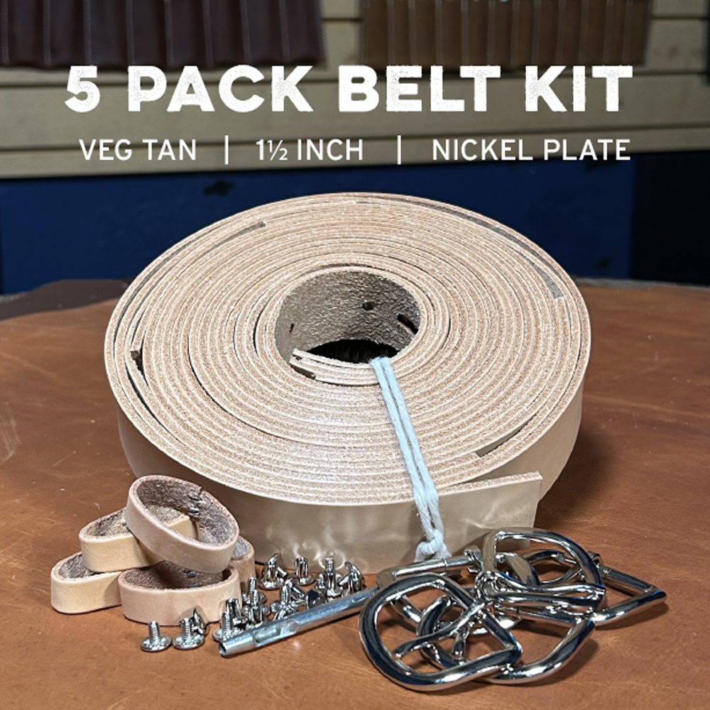 5 Pack Natural Veg Belt Kit