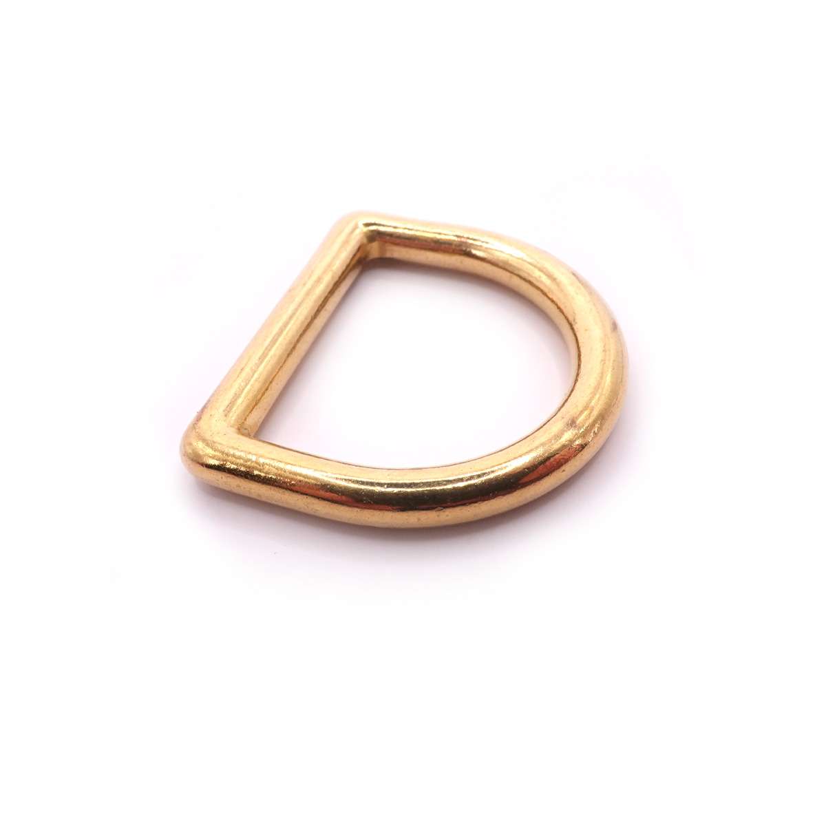 4-113111.SLC.jpg ¾" Welded D-Ring - Solid Brass Each Image