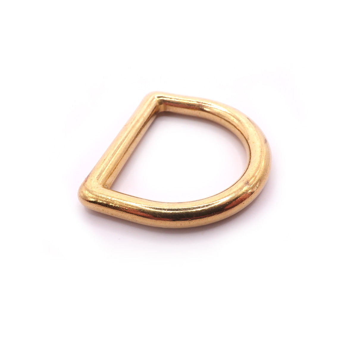 4-113111.SLC.jpg ¾" Welded D-Ring - Solid Brass Each Image