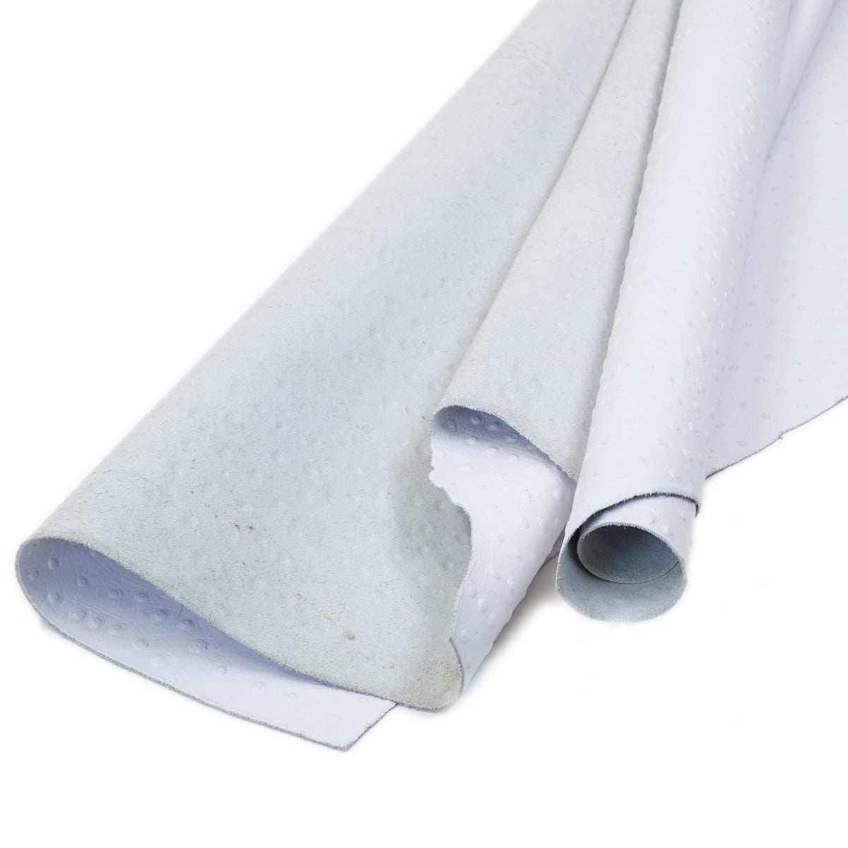 62-41.SLC.02.jpg Ostrich Print on Cow Sides - White Image