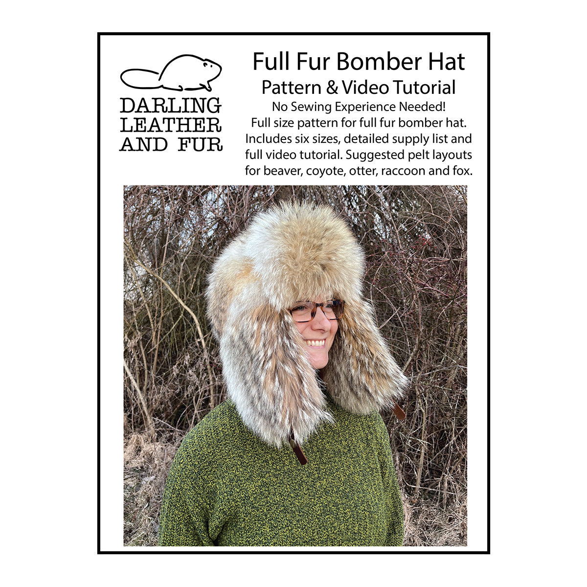 Fur Bomber Hat Pattern