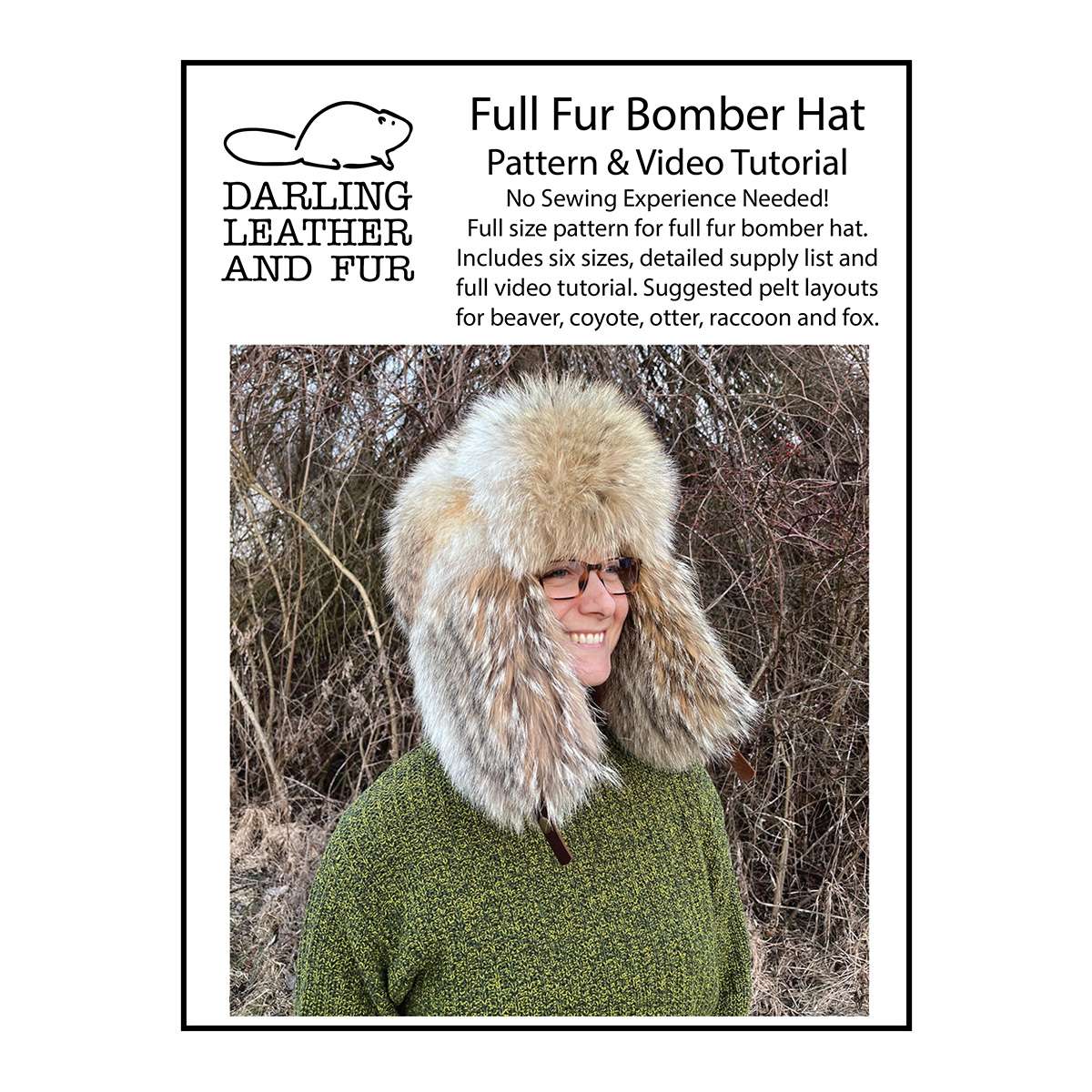 Fur Bomber Hat Pattern