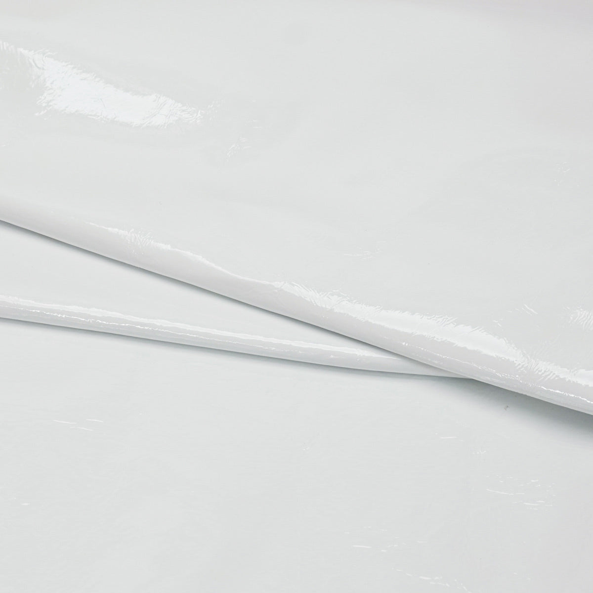 White Patent Pigskin