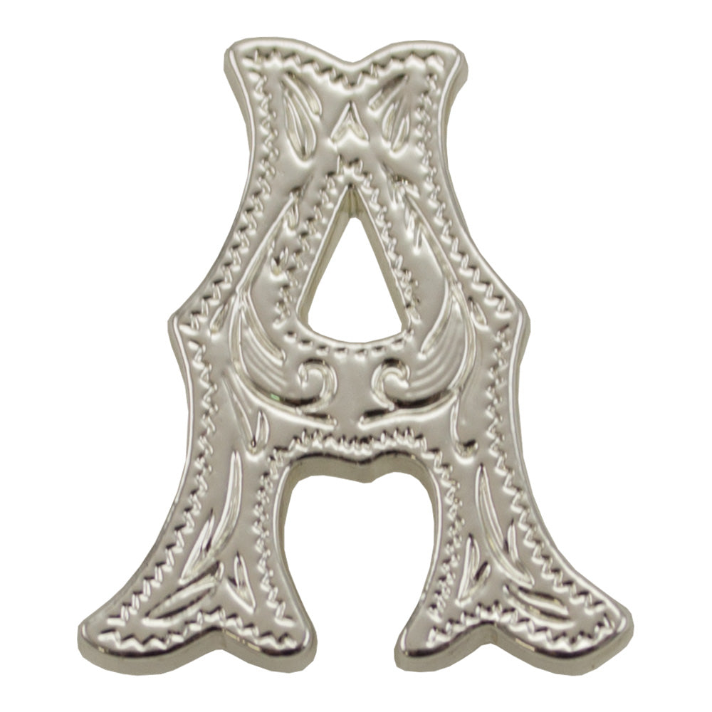 3/4" (A) Alphabet Letter - Silver
