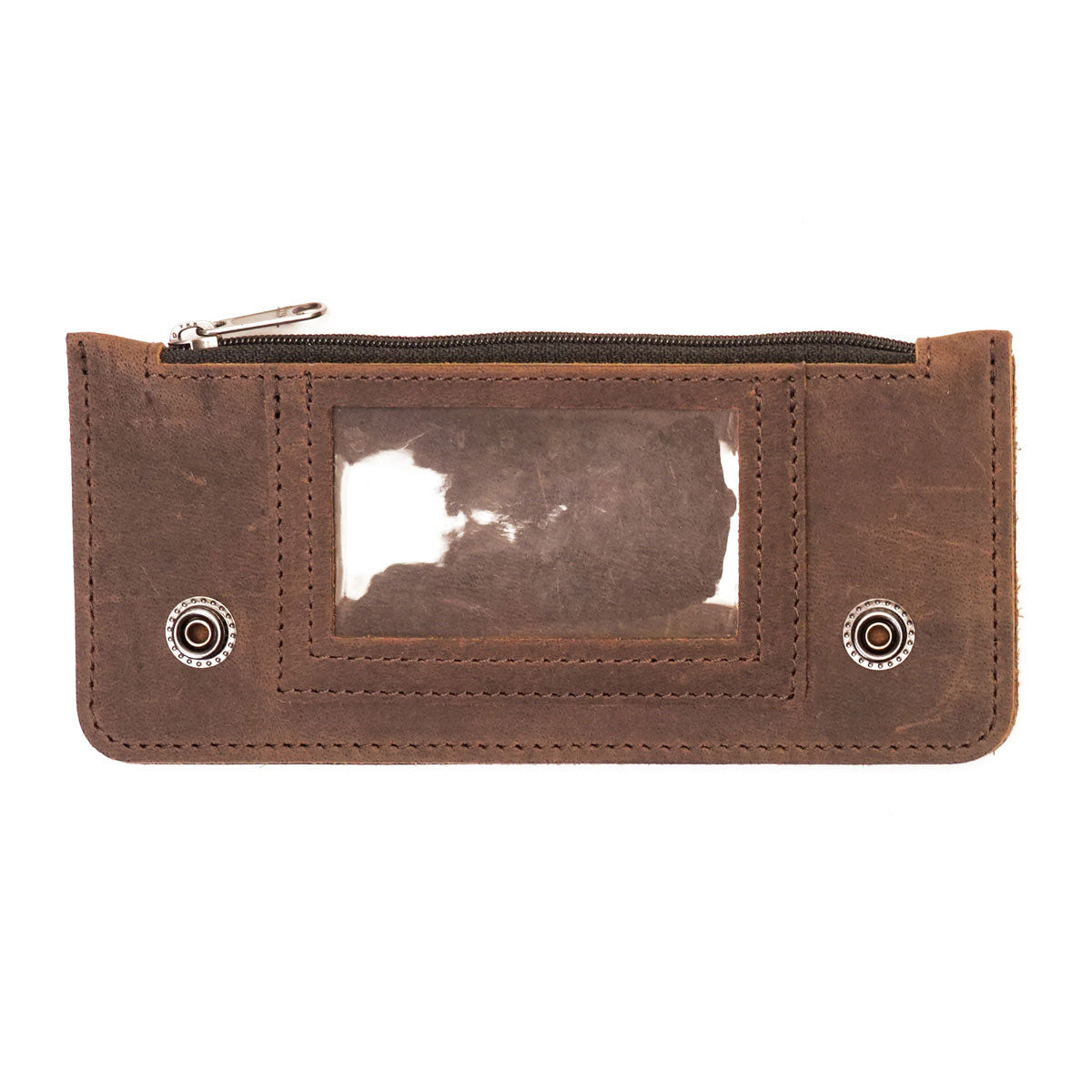 BIWI.Matte Brown.7.ID Window.02.jpg Biker Wallet Interiors Image
