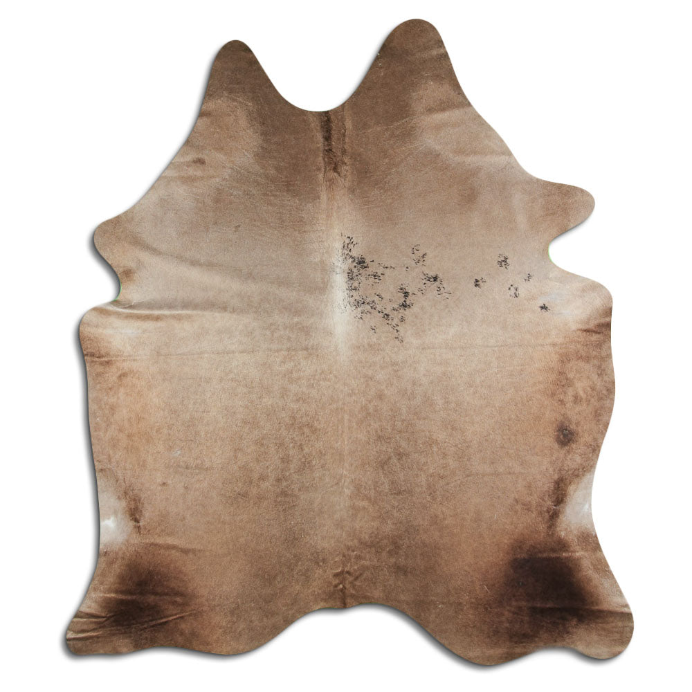 Hand Picked Cowhide Rug - #16