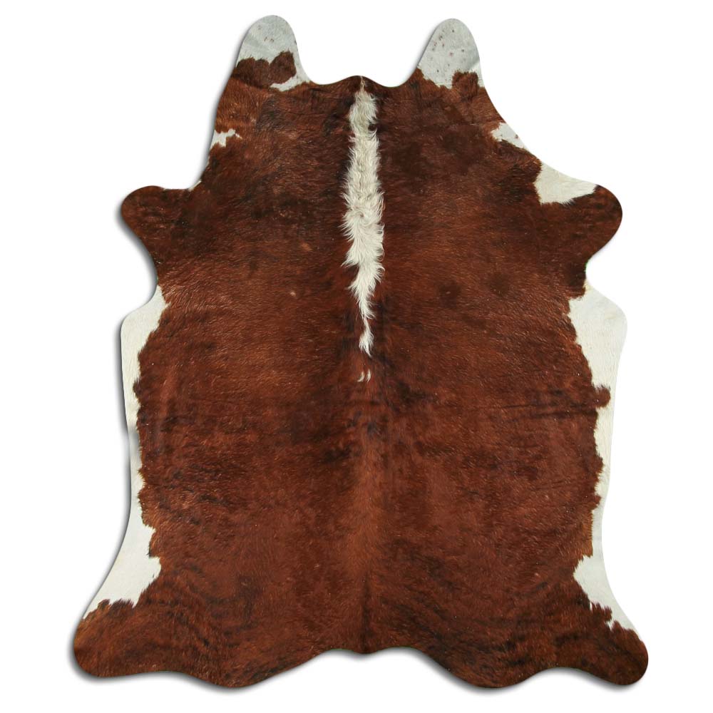 Hand Picked Cowhide Rug - #15