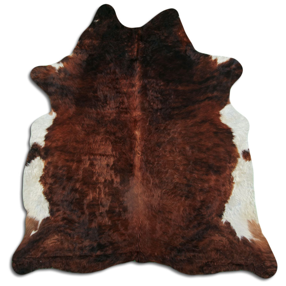Hand Picked Cowhide Rug - #9