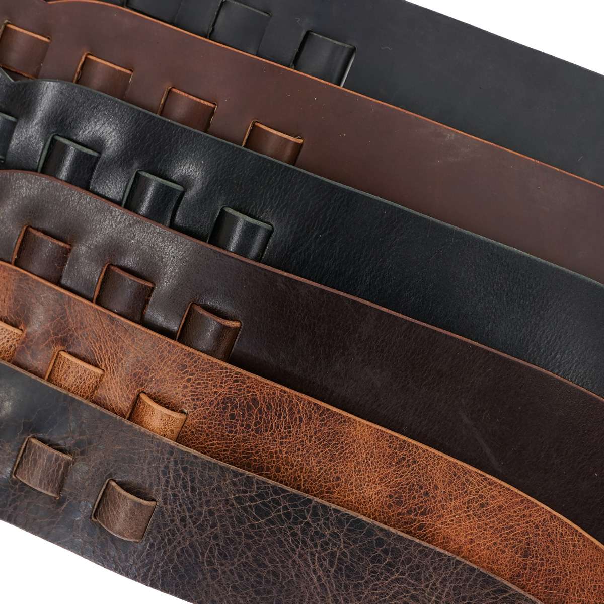 S Curved Guitar Strap - Buffalo