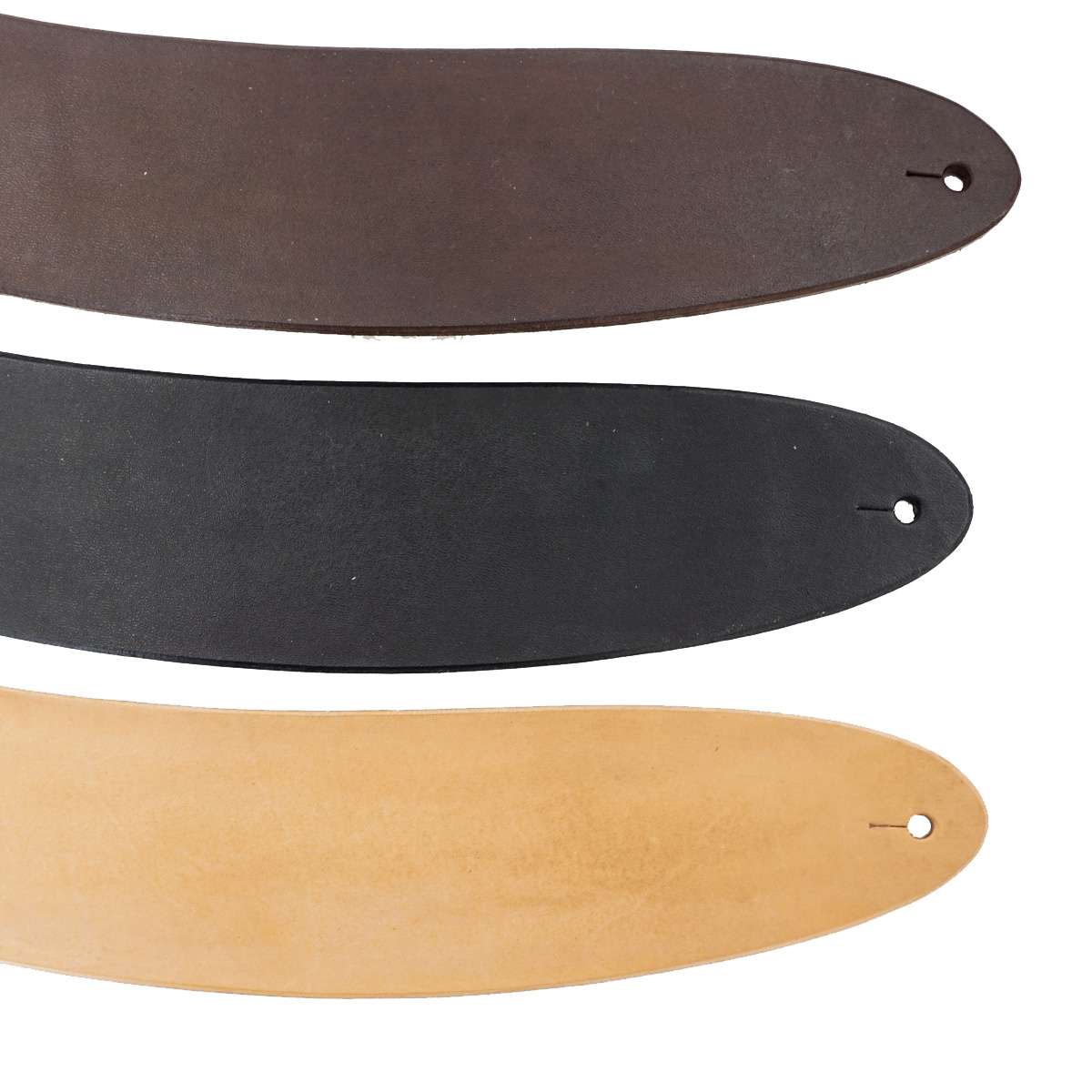 S Curved Hermann Oak Guitar Strap Image