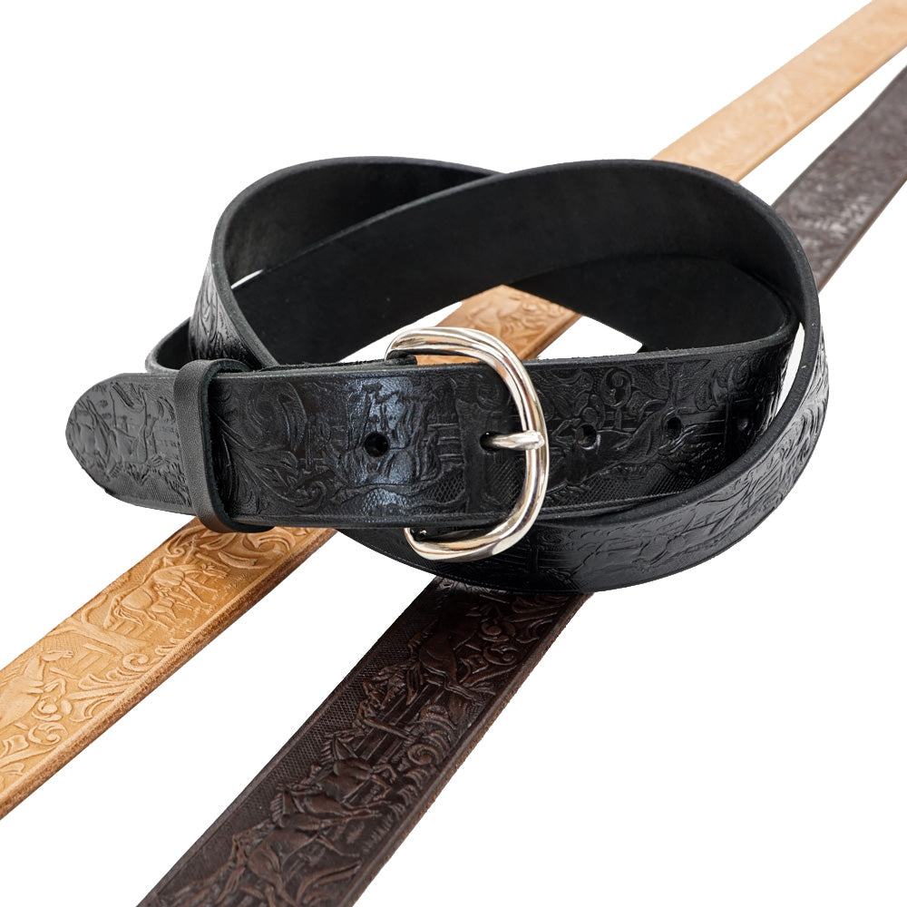 Horse Embossed Belt