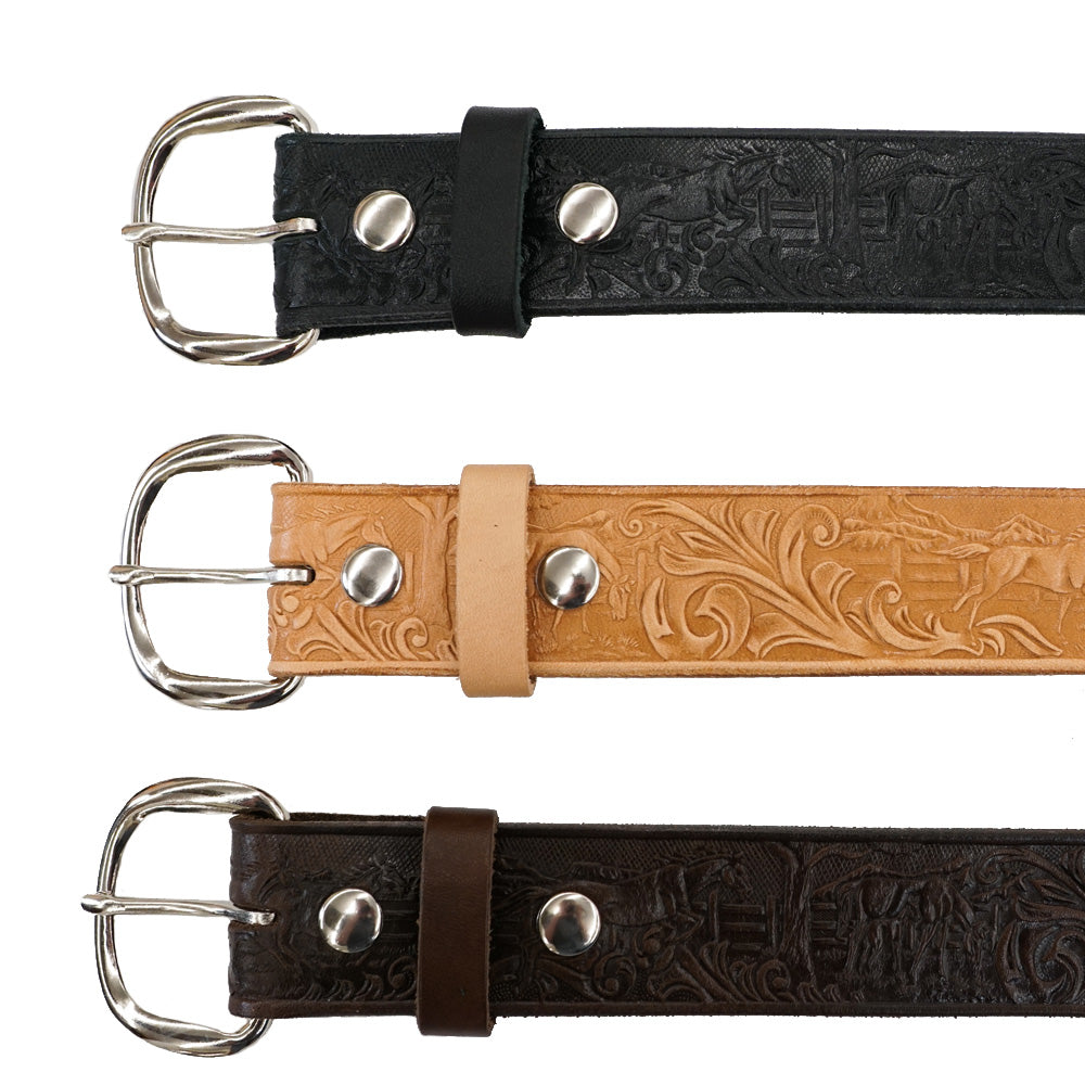 Horse Embossed Belt