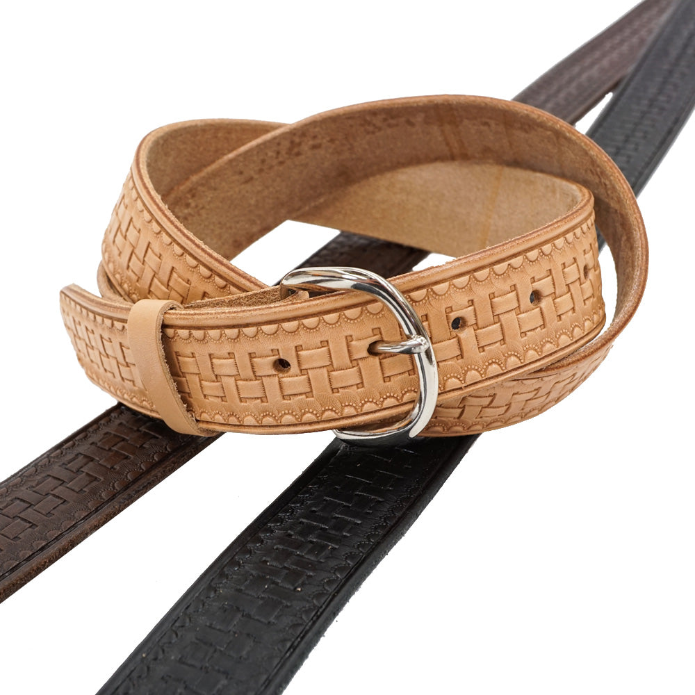 Flatweave Embossed Belt