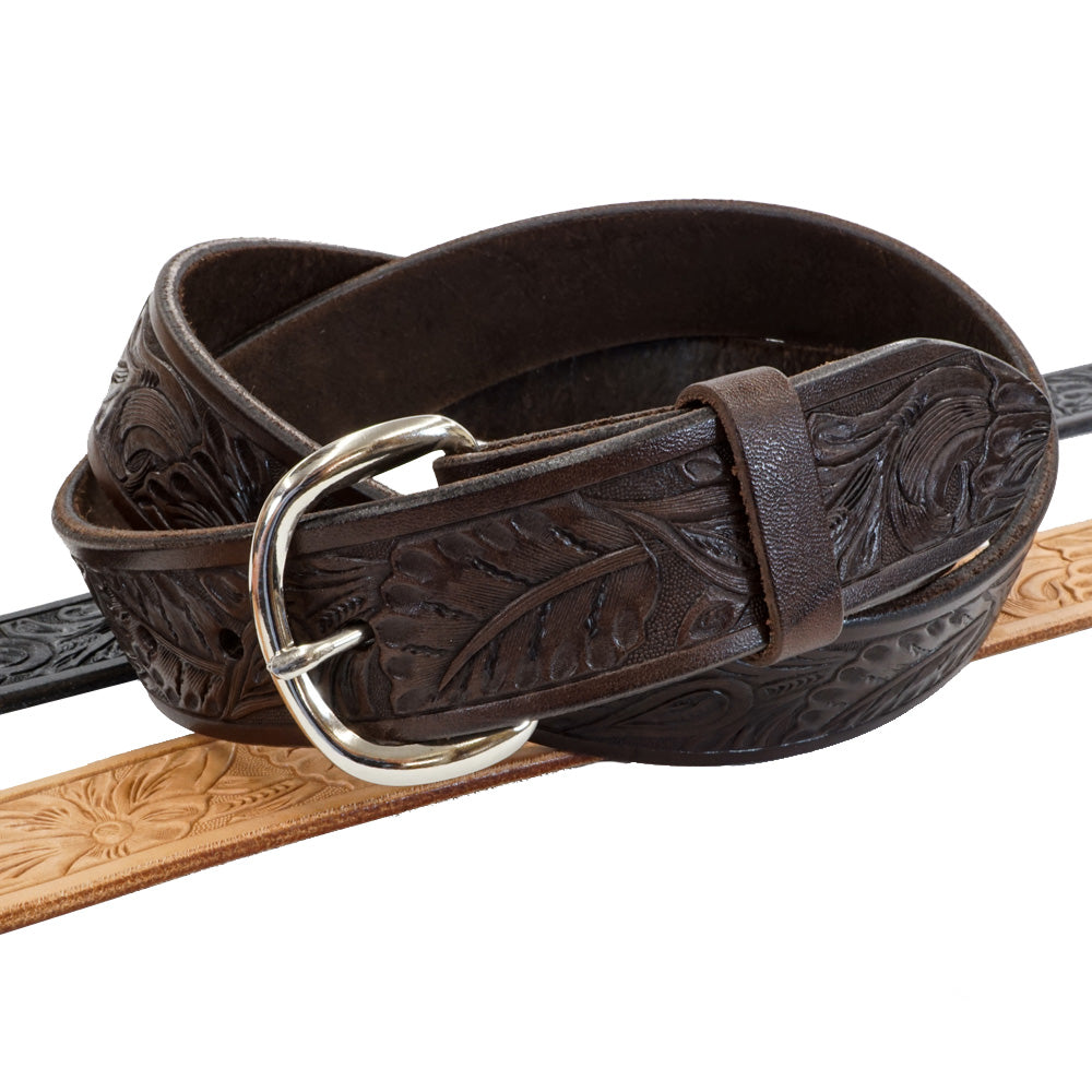 Lowe Flower Embossed Belt