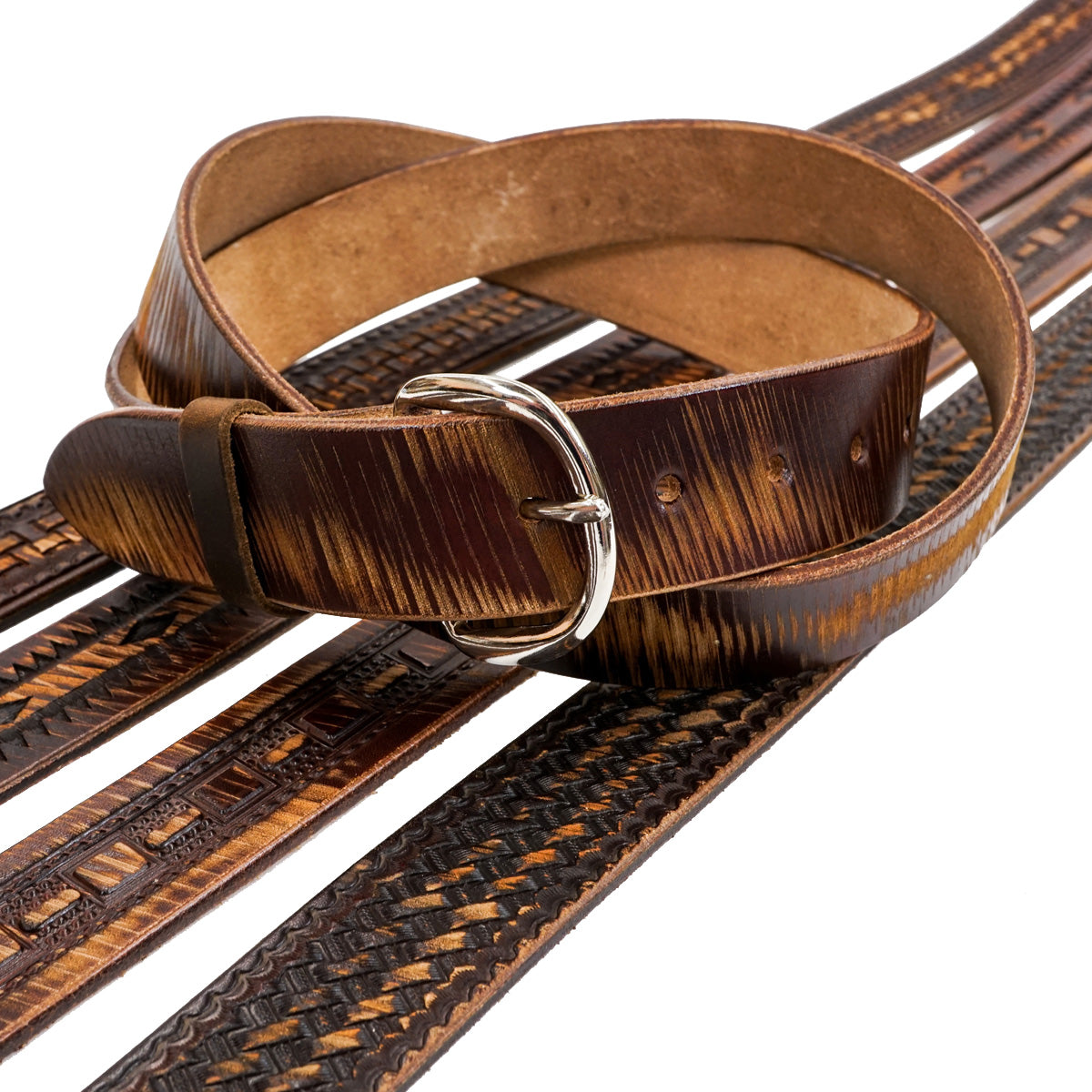 Distressed Finish Belt