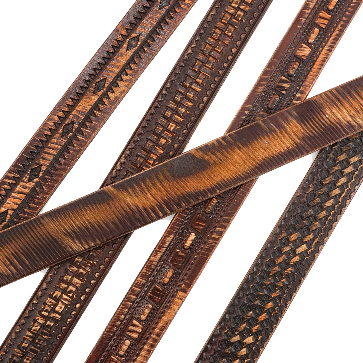 Distressed Finish Belt