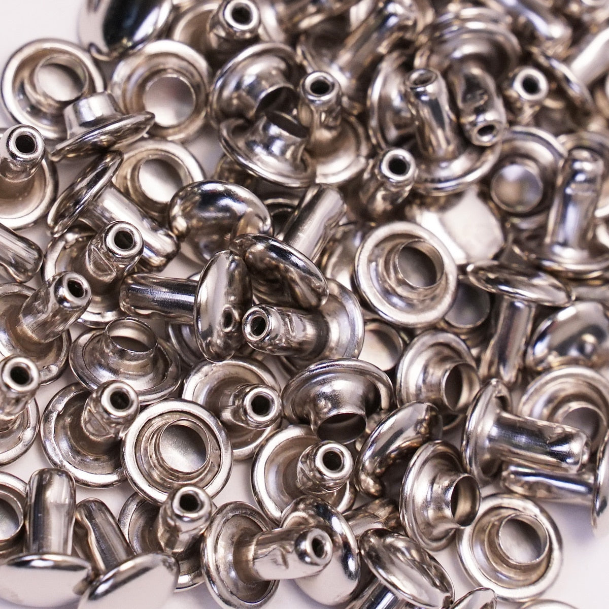 Double Capped Rivet - Solid Brass