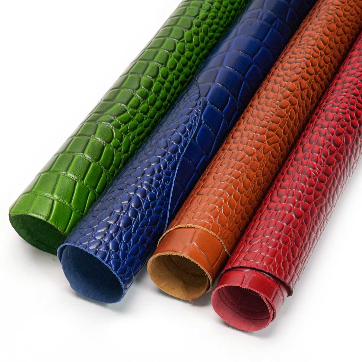 Waxy Croco Print Buffalo