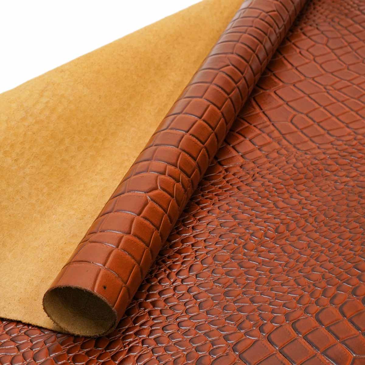 Waxy Croco Print Buffalo