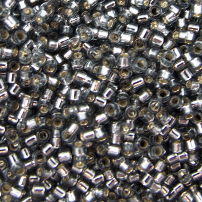 Delica Bead - Silver Lined Grey DB048