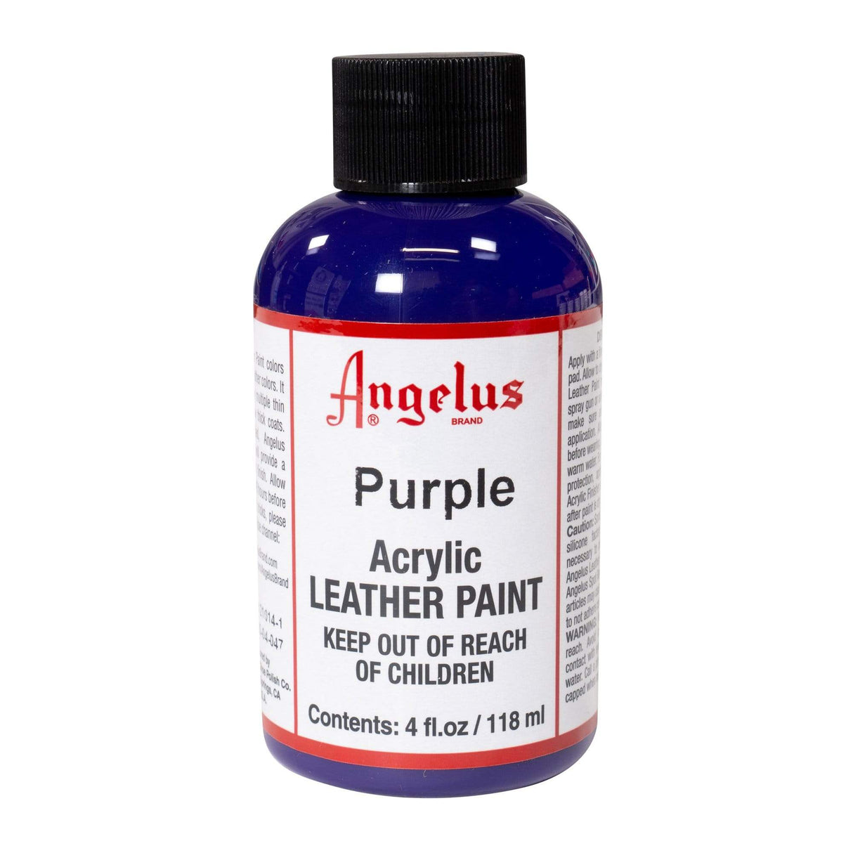 ALAPFO.Purple.01.jpg Angelus Leather Acrylic Paint 4oz Image
