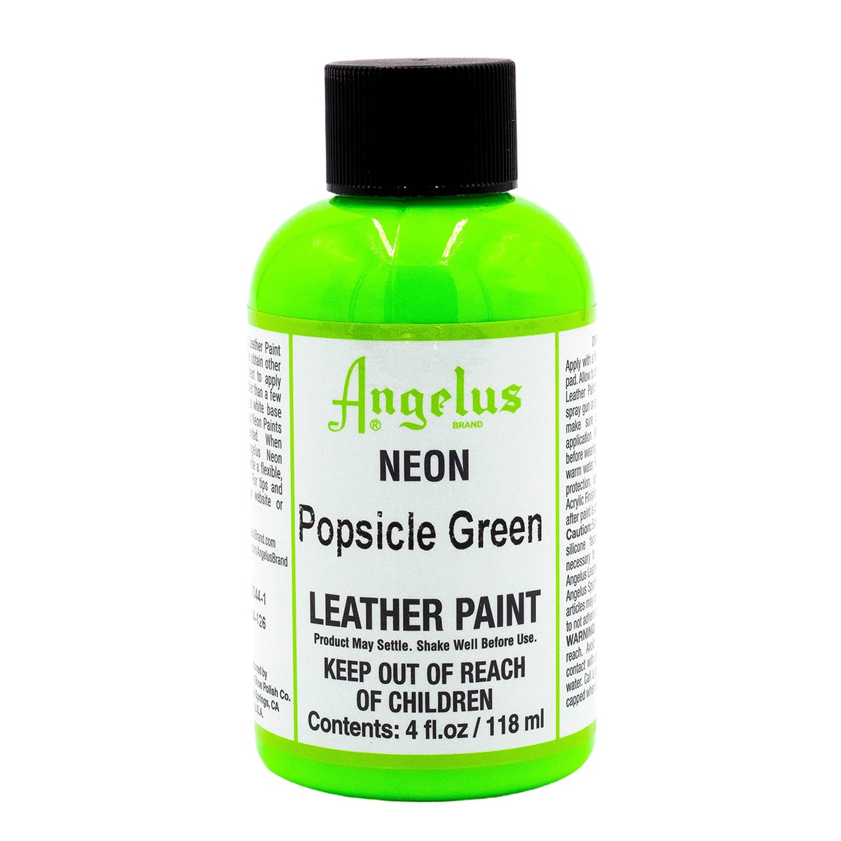 ANAP.Popsicle Green.4oz.01.jpg Angelus Neon Acrylic Paints Image