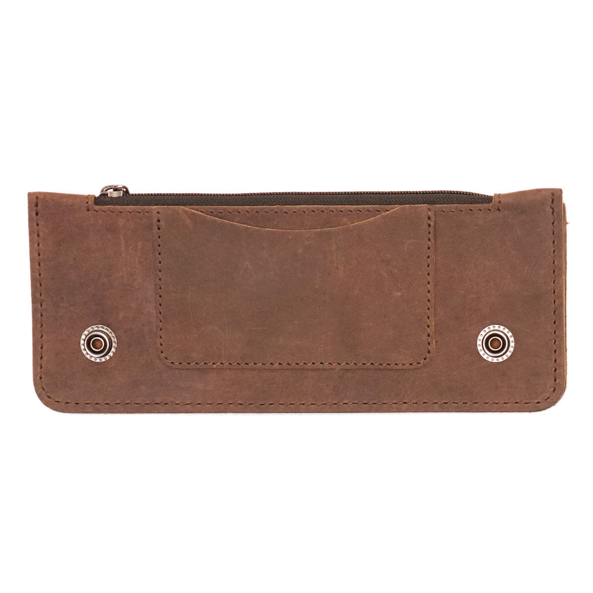 BIWI.Matte Brown.7 ¾.Standard.01.jpg Biker Wallet Interiors Image