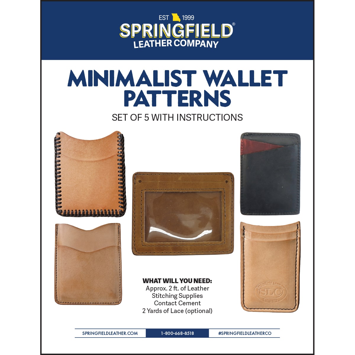 144-20019.SLC.jpg Pattern Minimalist Wallet Set of 5 Image
