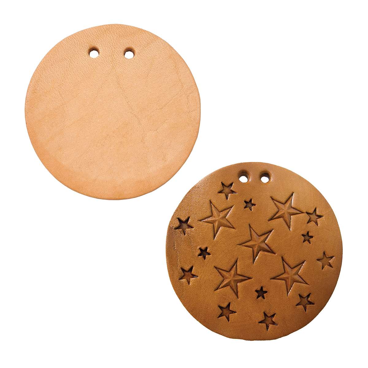 SHP061.SLC.4.jpg Leather Shape - 2 Hole Rounder Image