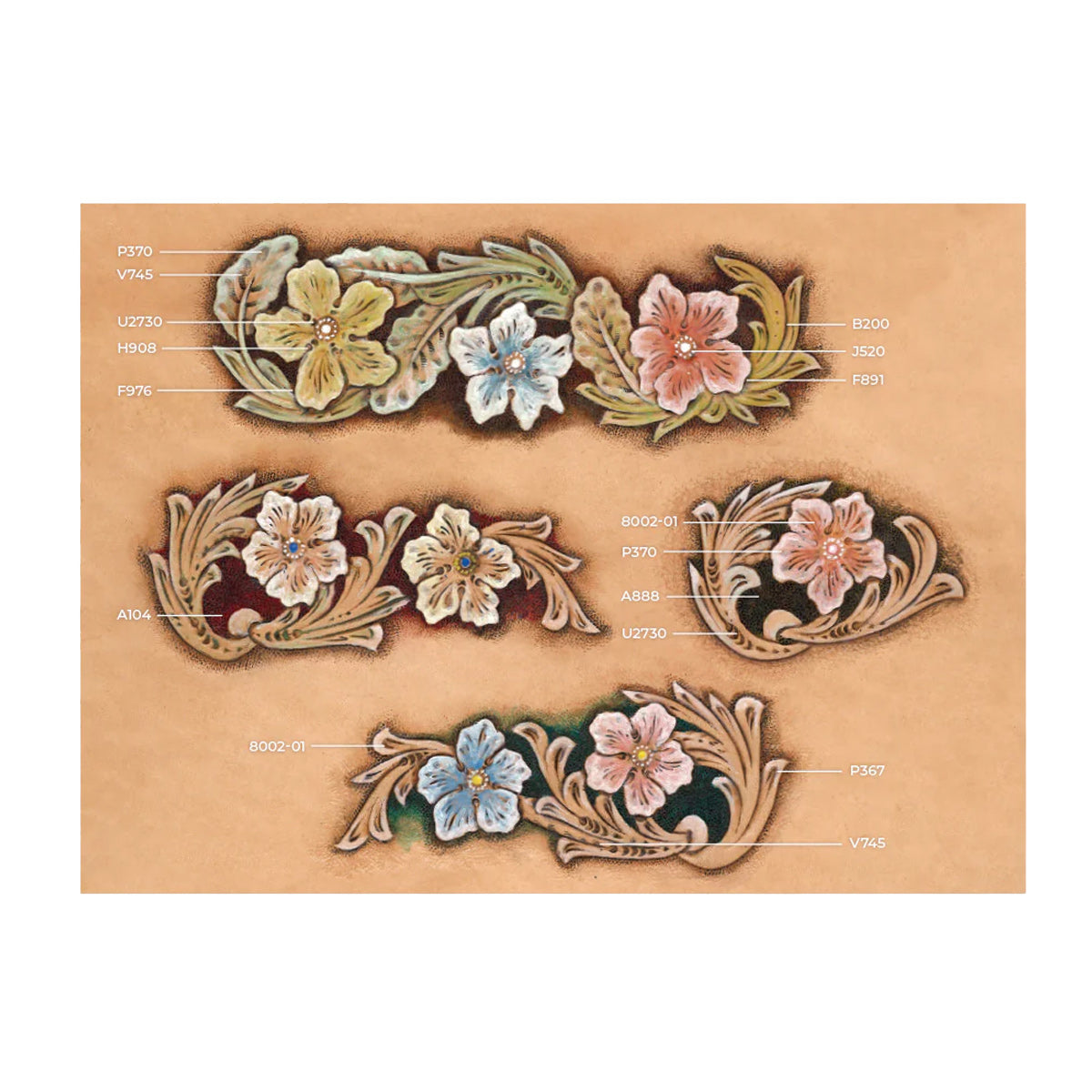 374-7890428.SLC.01.jpg Maker Aid - Floral Corners & Borders #3 Image