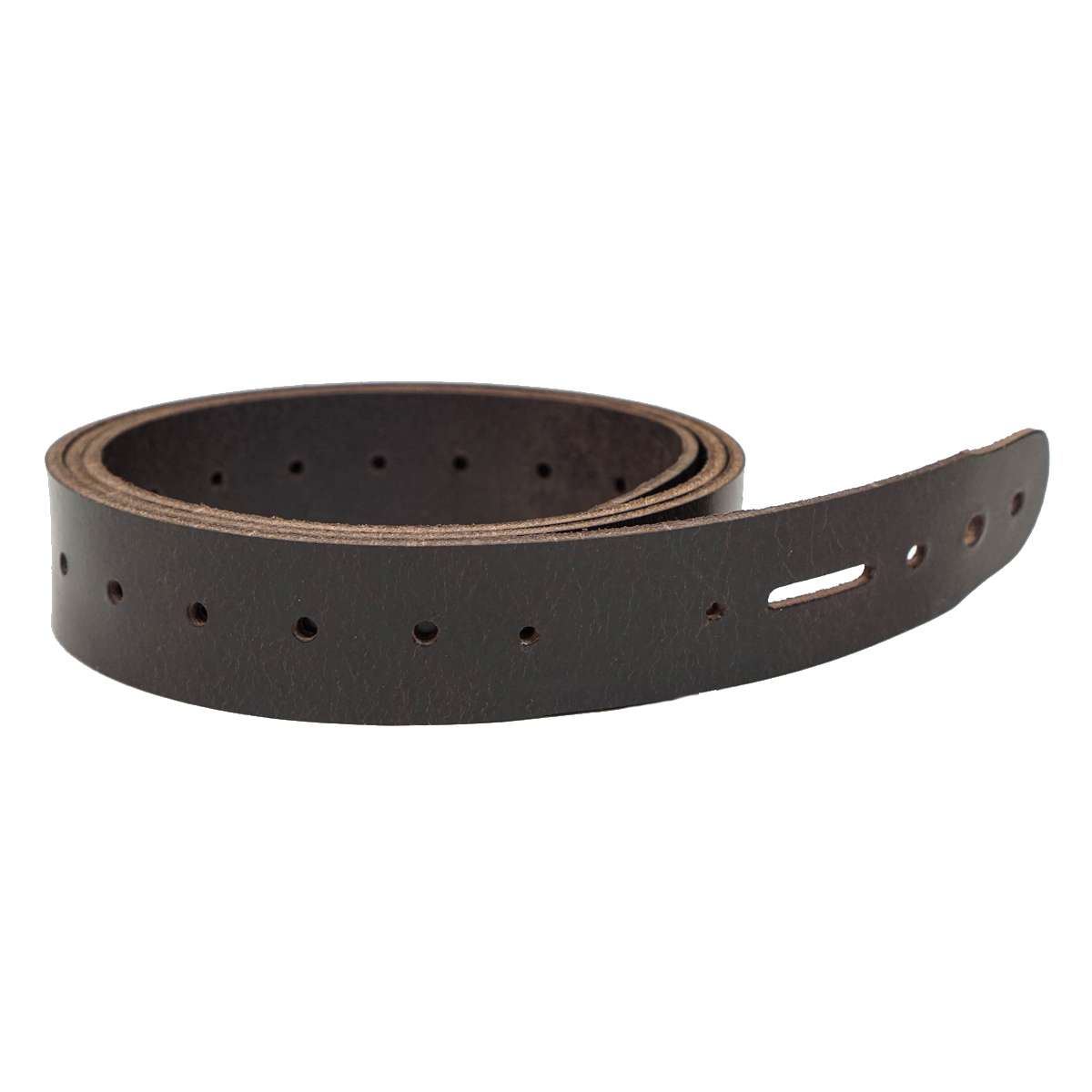 100-215.SLC.1.jpg Single Hole Belt Blank - Buffalo Brown Image
