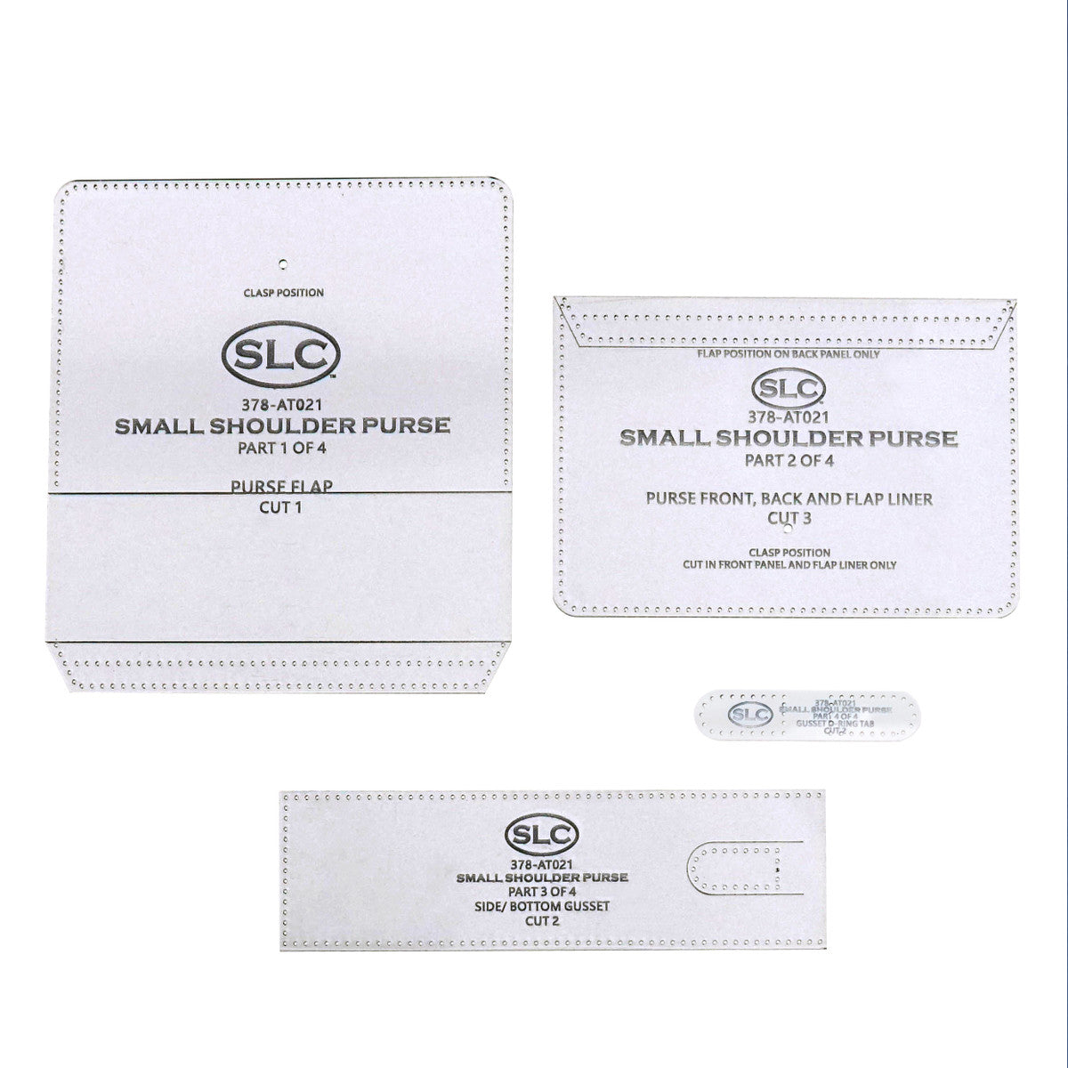 378-AT021.SLC.03.jpg Acrylic Template - Sm. Shoulder Purse Image