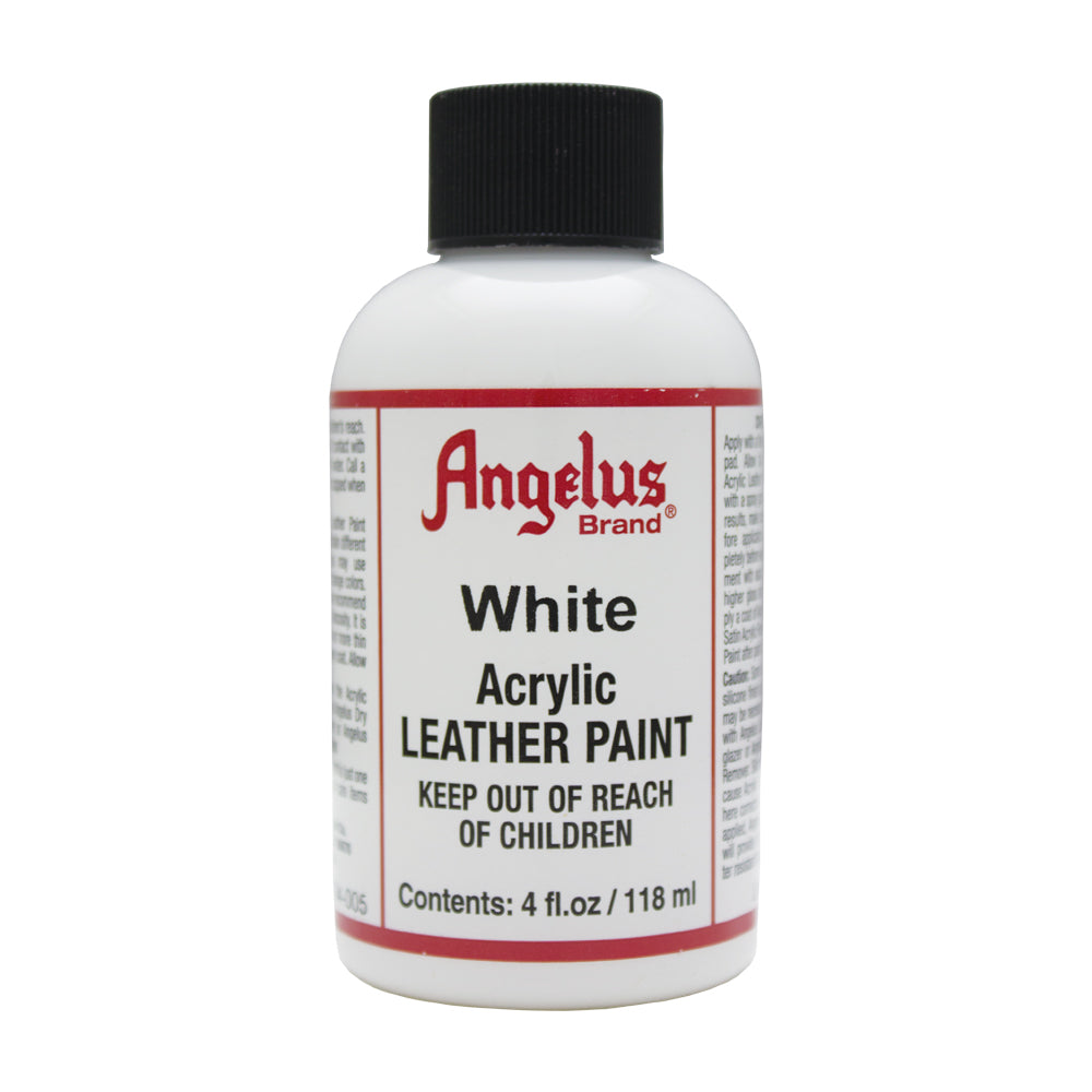 ALAPFO.White.01.jpg Angelus Leather Acrylic Paint 4oz Image