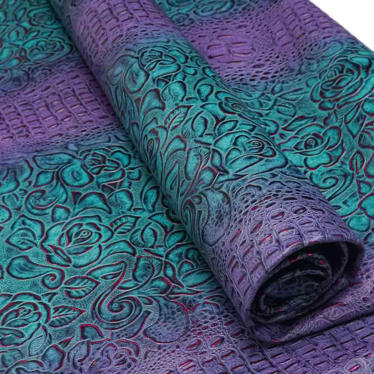 FCEC.Rio.01.jpg Floral Croc Embossed Cow Image