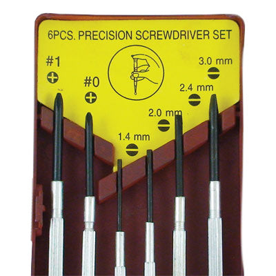 44-1990.SLC.jpg 6pc Mini Screwdriver Set Image