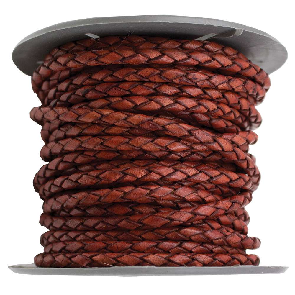 221-655.SLC.jpg 3mm Bolo Cord - Antique Tan Yd Image