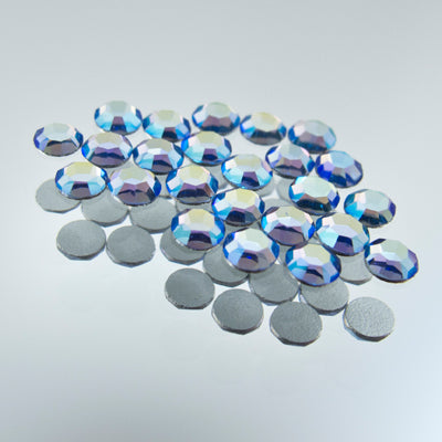 229-62.SLC.jpg Light Sapphire AB SS10 Flatback - 24pk Image