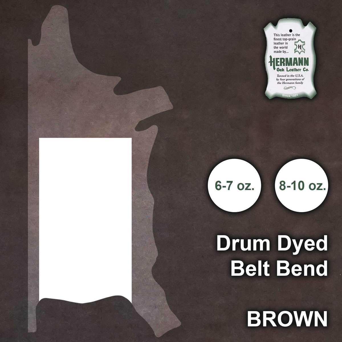 LTH015.SLC.1.jpg Brown Hermann Oak Belt Bends Image