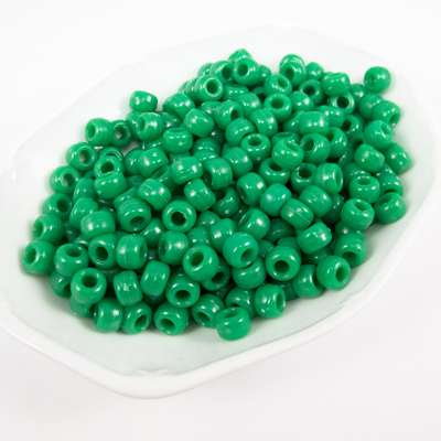 229-8.SLC.jpg Green Pony Beads - 250pk Image