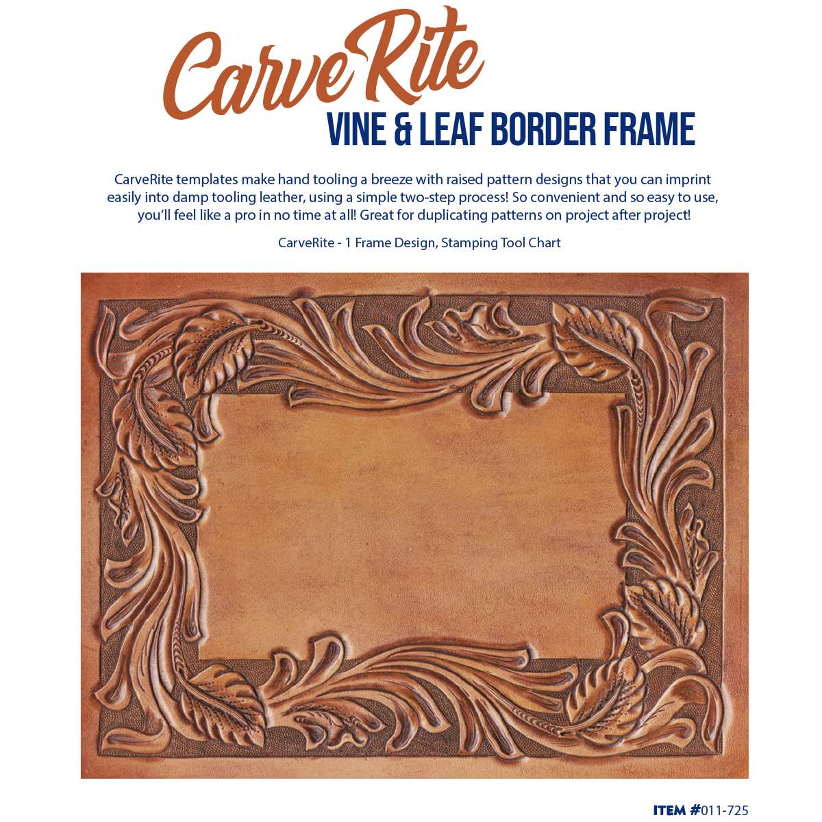 011-725.SLC.1.jpg CarveRite - Vine & Leaf Border Frame Image