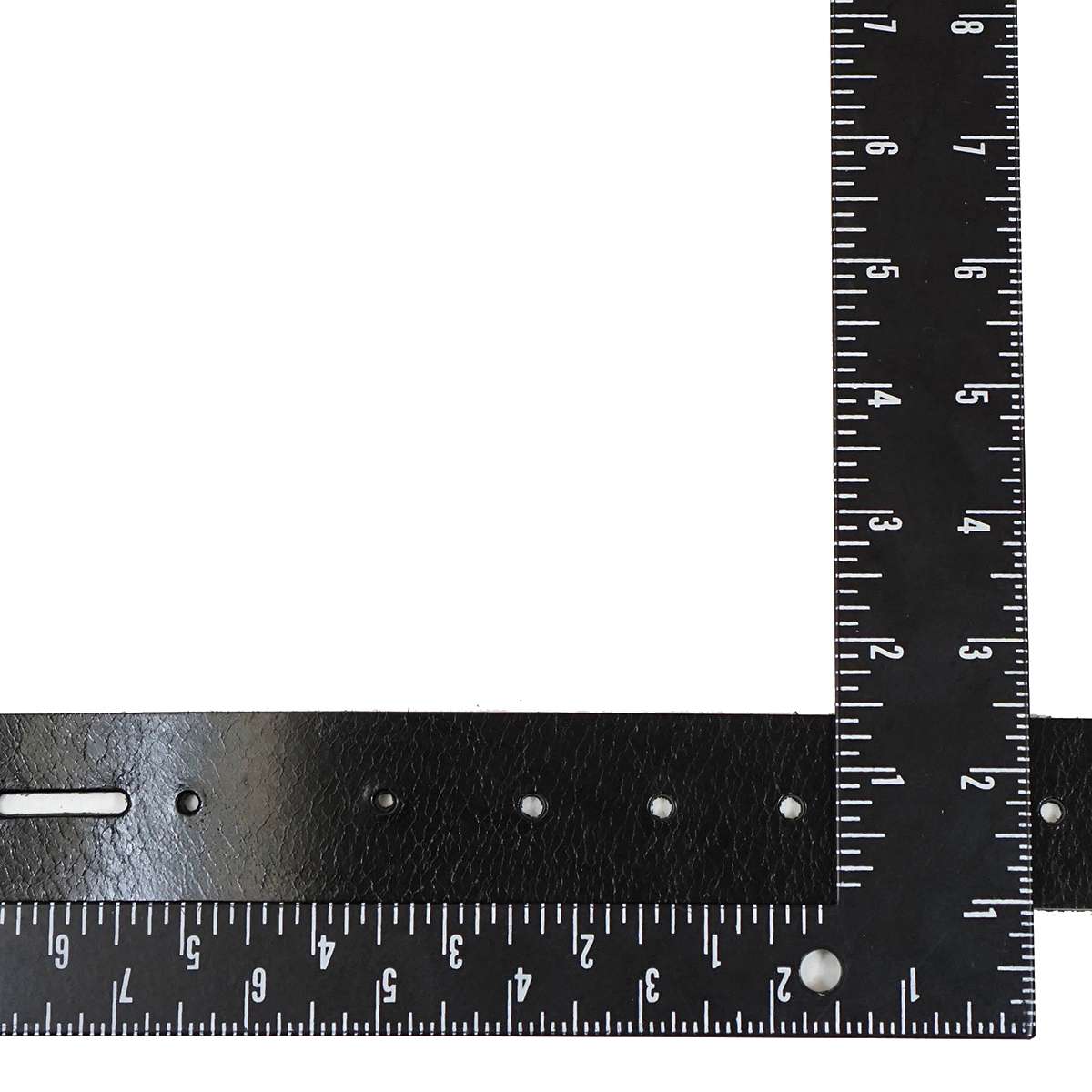 100-214.SLC.3.jpg Single Hole Belt Blank - Buffalo Black Image