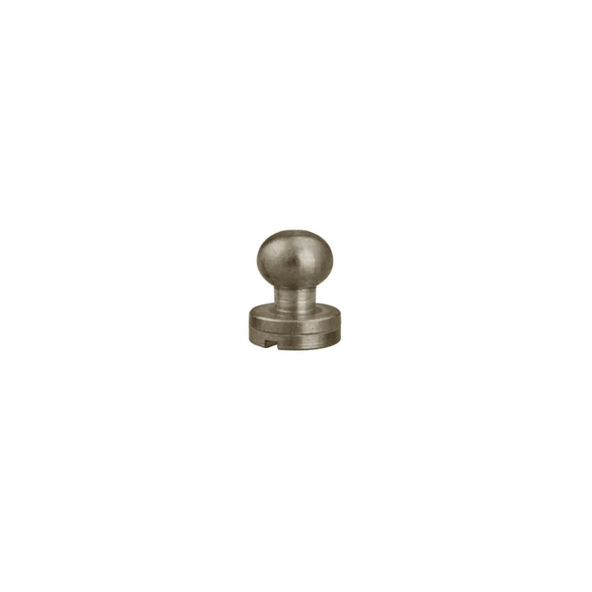 SB10.Antique-Nickel.7mm.01.jpg Solid Brass Button Studs - 10 Pack Image