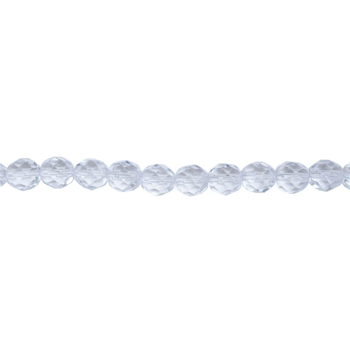 339-94.SLC.1.jpg 8mm Crystal Bead Strand - Firepolished Image