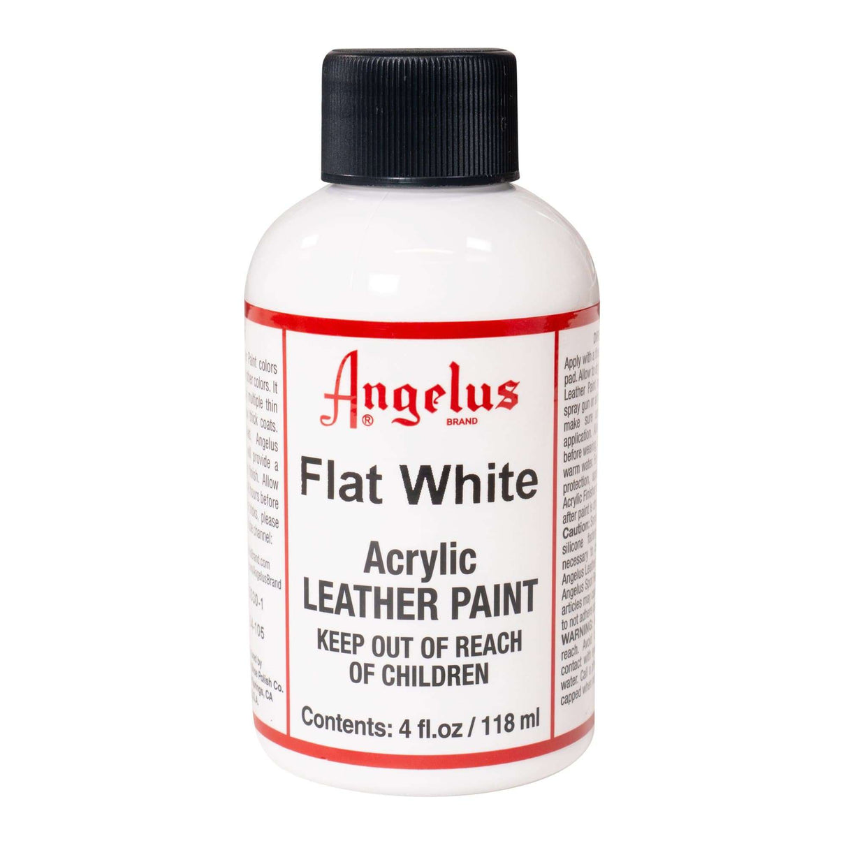ALAPFO.Flat White.01.jpg Angelus Leather Acrylic Paint 4oz Image