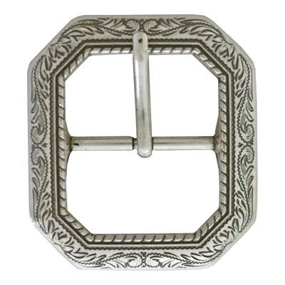 378-787505.SLC.jpg 1 ½" Cody Centerbar Buckle - Nickel Plate Image