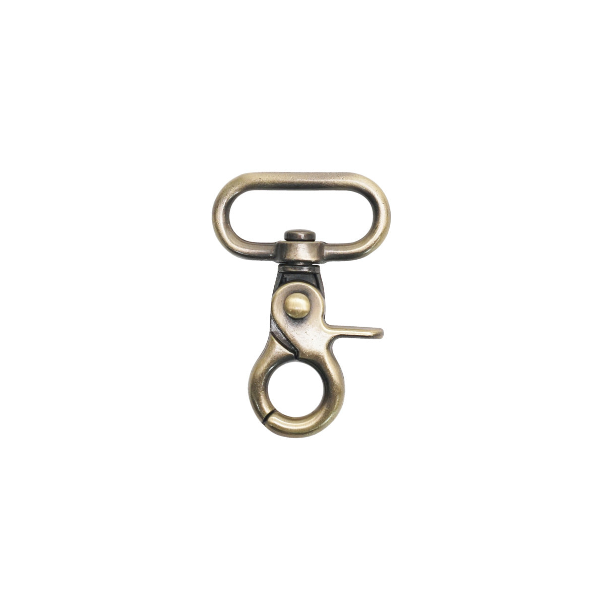 OTS.Antique Brass.1 ¼.01.jpg Oval Trigger Snap Image