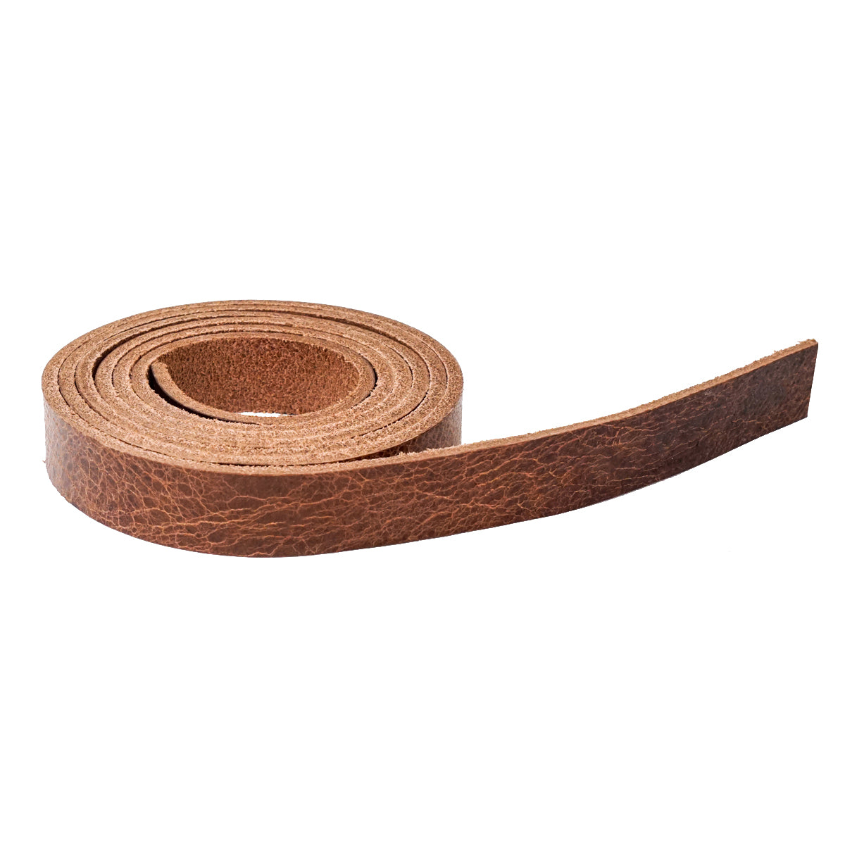 Buffalo Belt Strips, Vintage Tan ¾