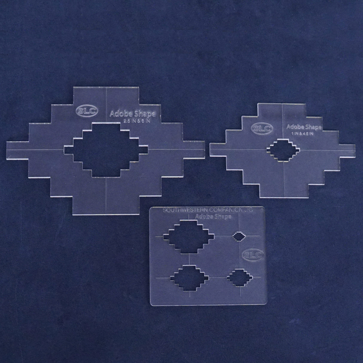 SWAT.Adobe Set.01.jpg Southwestern Acrylic Template Sets Image