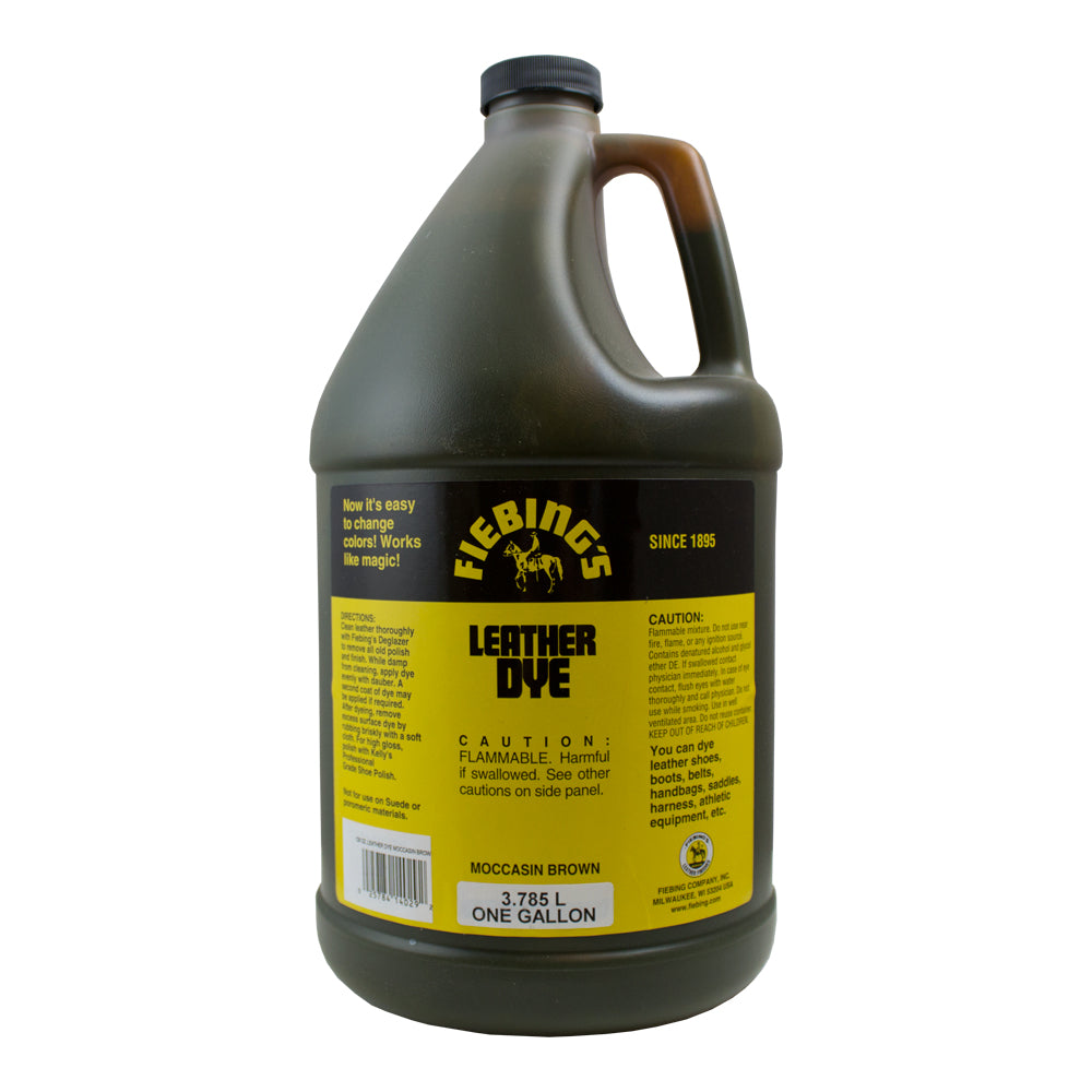 34-210230.SLC.jpg Fiebings Leather Dye - Moccasin Brown Gallon Image