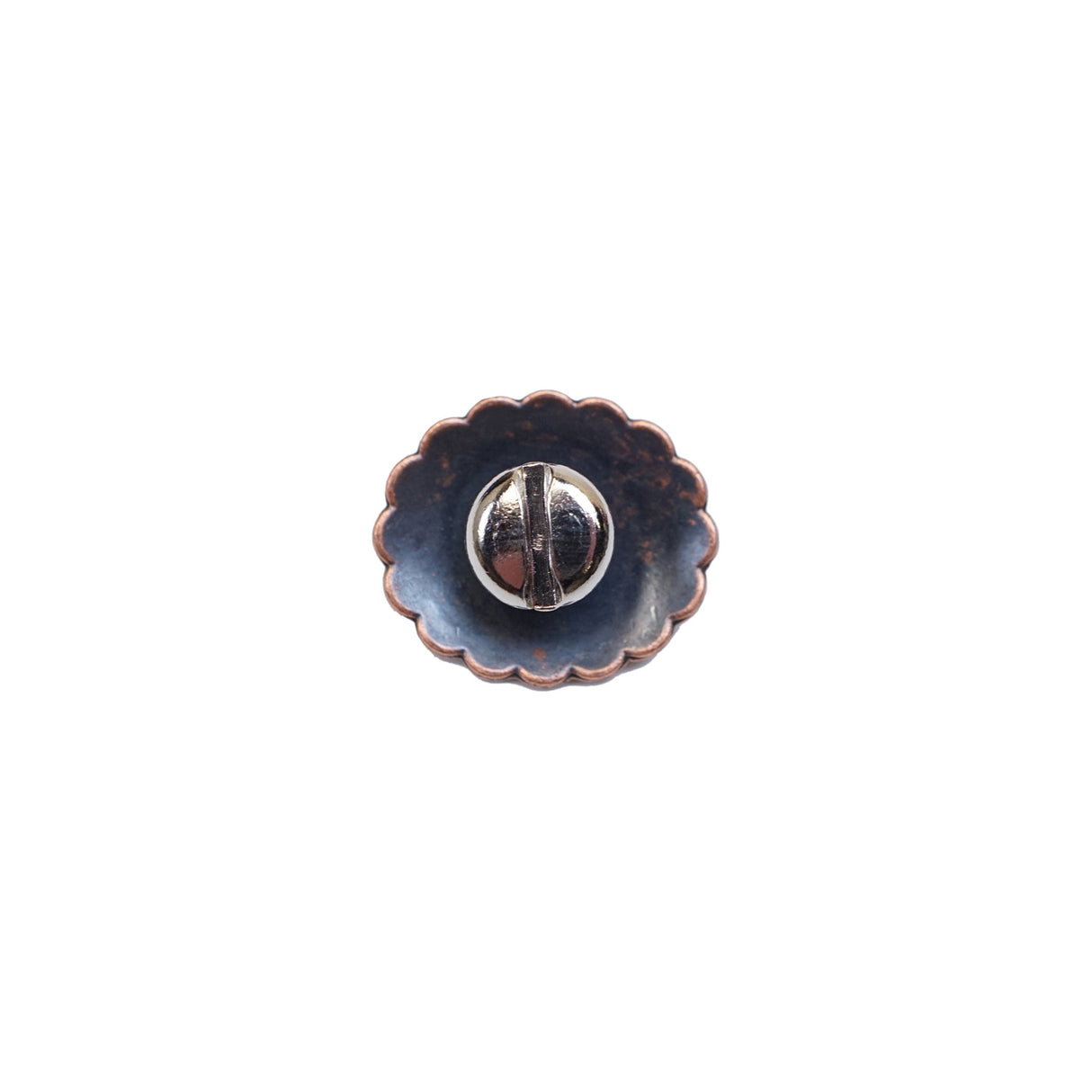 141-0014.SLC.1.jpg Mini Oval Concho - Antique Copper Image